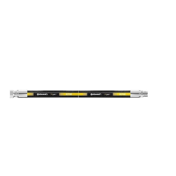 Continental Hydraulic Hose Assembly - 1/4" ID 12" Length - 5/16" FJX x 1/8" MP - 4060 psi XCP4-04,05FJX-02MP,12 IN OAL - main